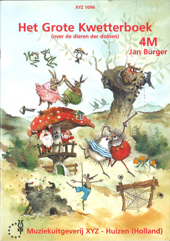 Burger: Grote Kwetterboek (Piano, 4 Hands)