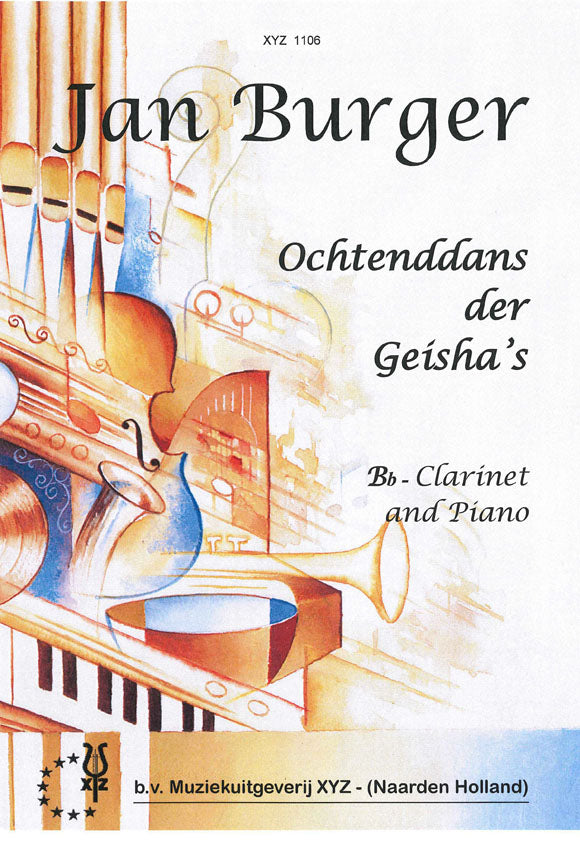 Burger: Ochtenddans Der Geisha's (Klarinet en piano)