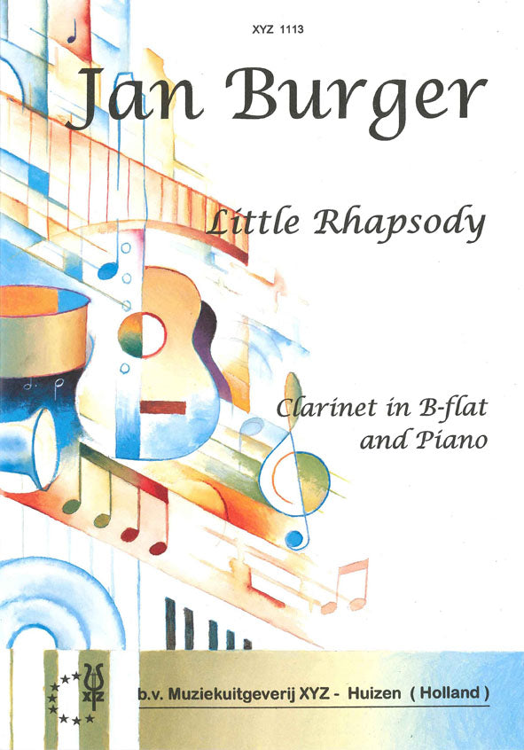 Burger: Little Rhapsody (Klarinet en piano)