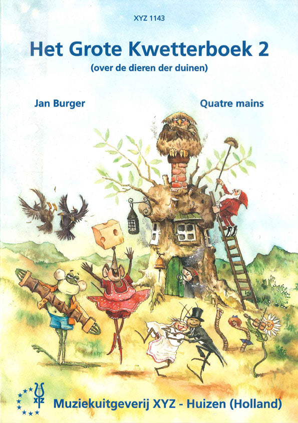 Burger: Grote Kwetterboek 2 (Piano, 4 Hands)