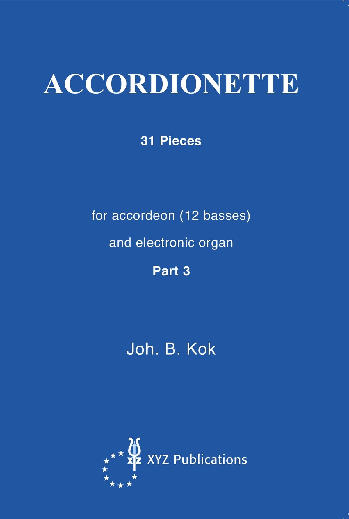 Kok: Accordionette 3 (Accordeon) afbeelding 2