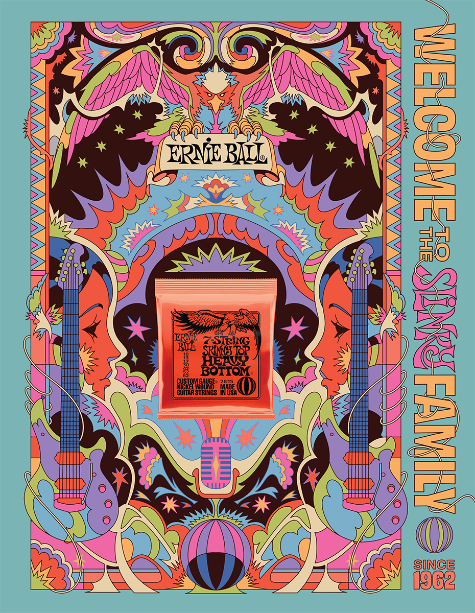 Ernie Ball Poster Ernie Ball Slinky 2022 Format A0 - STHB 7c