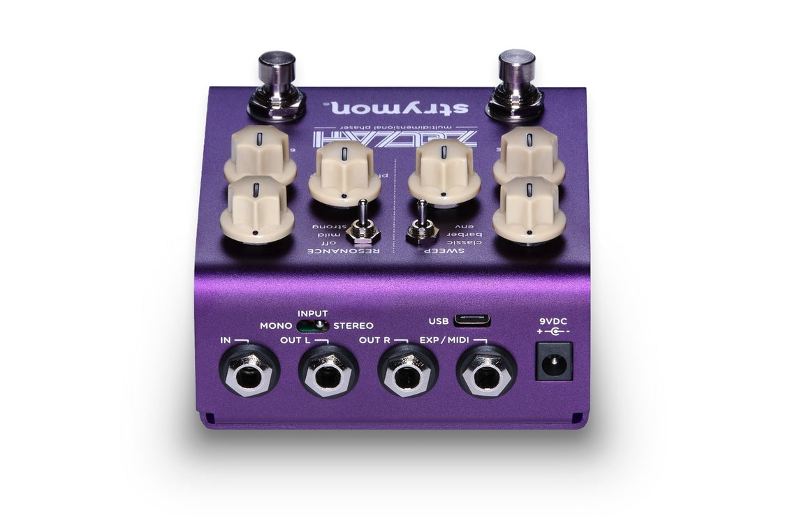 Strymon - STRZELZAH - Two Phasers In A Pedal with Adjustable Voicing for Flanger and Chorus Tones