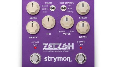 Strymon - STRZELZAH - Two Phasers In A Pedal with Adjustable Voicing for Flanger and Chorus Tones