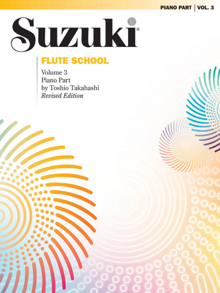 Suzuki Flute School: Volume 3 Pianobegeleiding