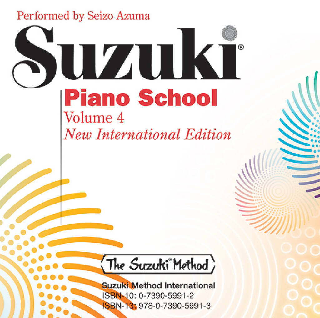 Suzuki Piano School New International Edition Piano 4 (CD)