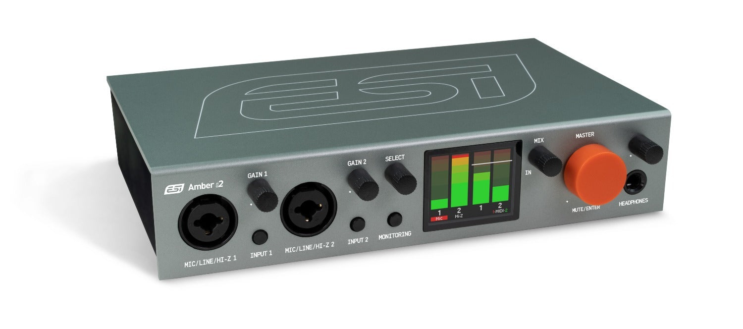ESI Audio - ESIAMBERI2 - 2in/2out Usb-c Audio Interface