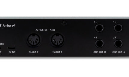ESI Audio - ESIAMBERI4 - 4in/4out Usb-c Audio Interface with 2x Headphone Out