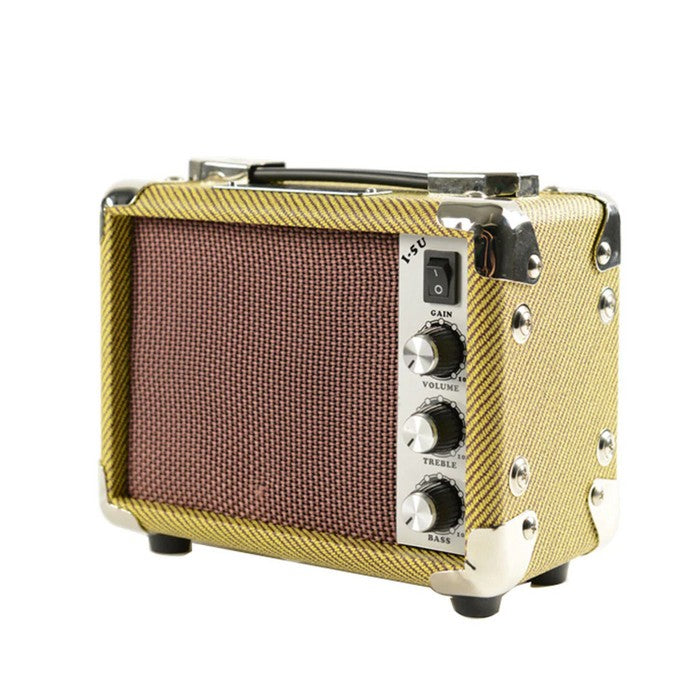 Kala-Amp-Twd-5u-Eu-Portable Tweed Ukulele Amp