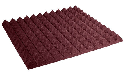 Auralex - Ax2pyr22bur - Auralex 2 Studiofoam Pyramid, 2/"x2'x2' Panel,