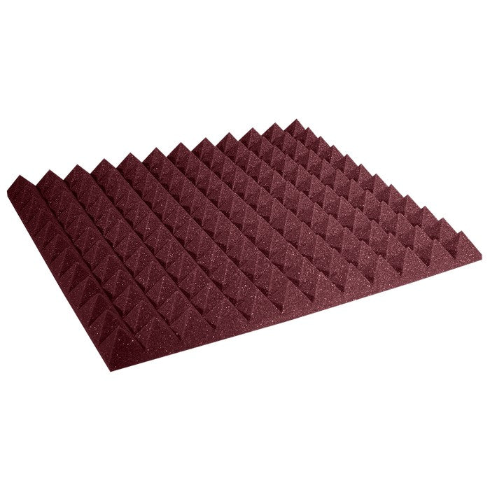 Auralex - Ax2pyr22bur - Auralex 2 Studiofoam Pyramid, 2/"x2'x2' Panel,
