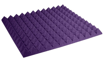 Auralex - Ax2pyr22pur - Auralex 2 Studiofoam Pyramid, 2/"x2'x2' Panel,