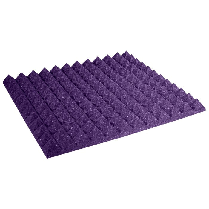Auralex - Ax2pyr22pur - Auralex 2 Studiofoam Pyramid, 2/"x2'x2' Panel,