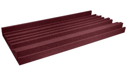 Auralex - Ax4metrobur - Auralex 4 Studiofoam Metro, 4/"x2'x4' Panel, Burgun