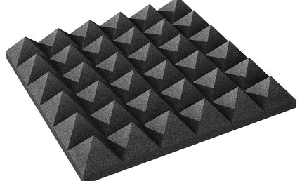 Auralex - Ax4pyr22cha - Auralex 4 Studiofoam Pyramid, 4/"x2'x2' Panel, Char