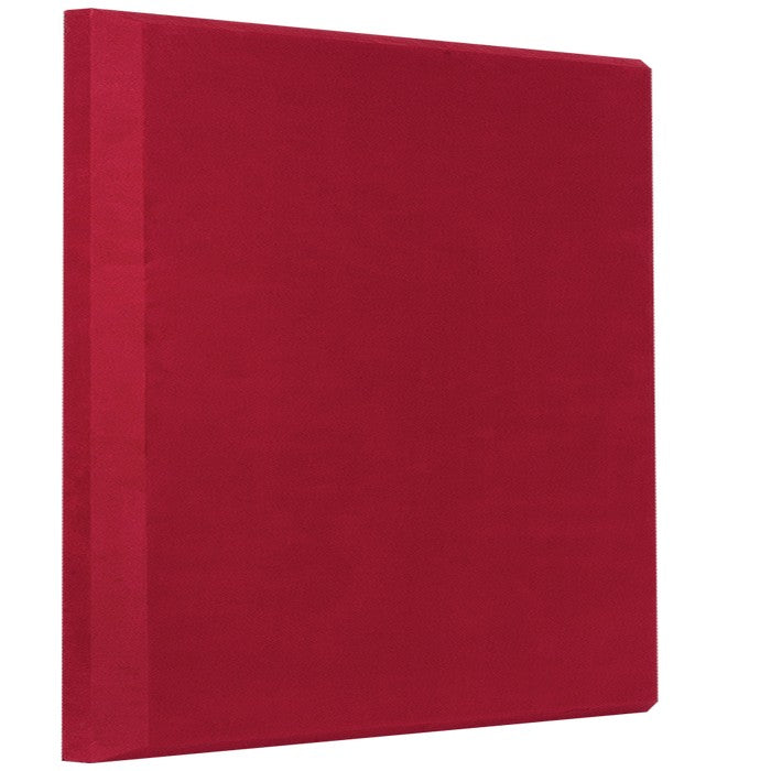 Auralex - Axb222red_ss - Auralex Propanel 61x61x5cm, Beveled Edge, Suede Red