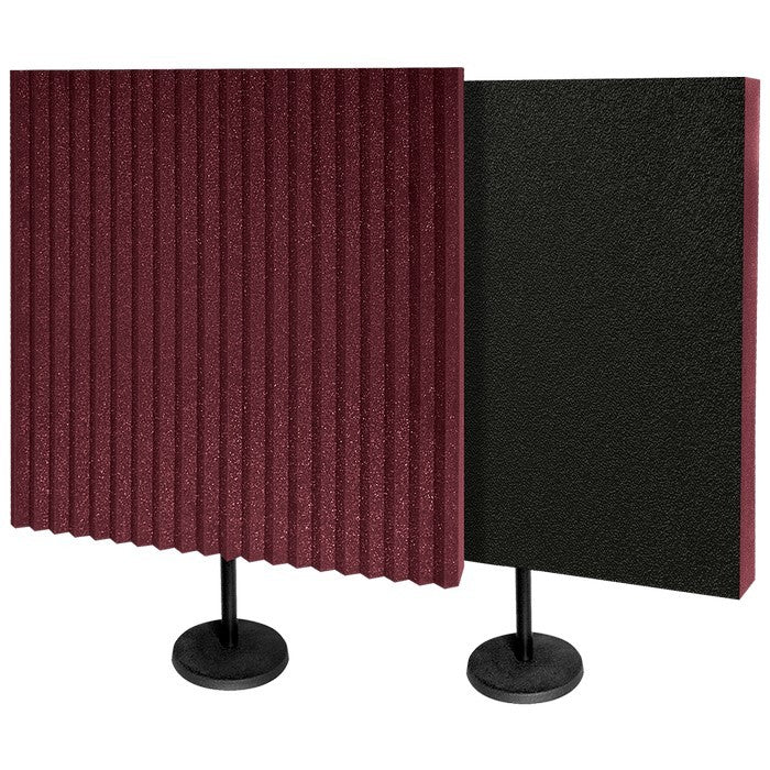 Auralex - Axdeskmaxbur - Auralex Deskmax 2 Panels, 61x61x7,5cm, Burgundy