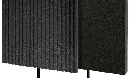 Auralex - Axdeskmaxcha - Auralex Deskmax 2 Panels, 61x61x7,5cm, Charcoal