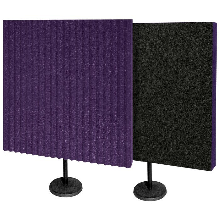 Auralex - Axdeskmaxpur - Auralex Deskmax 2 Panels, 61x61x7,5cm, Purple