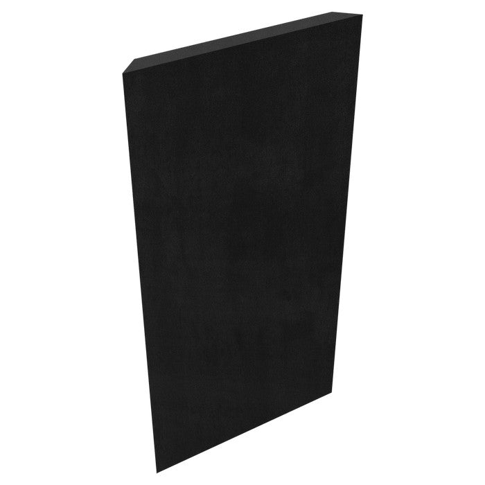 Auralex - Axm224blk_ss - Auralex Propanel Basstrap 61x122x5cm, Mitred Edge, Suede Black