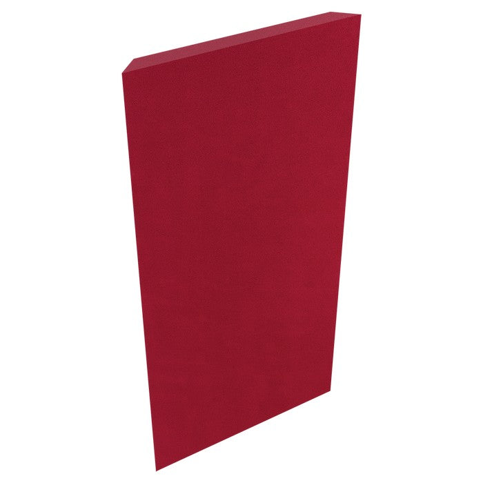 Auralex - Axm224red_ss - Auralex Propanel Basstrap 61x122x5cm, Mitred Edge, Suede Red