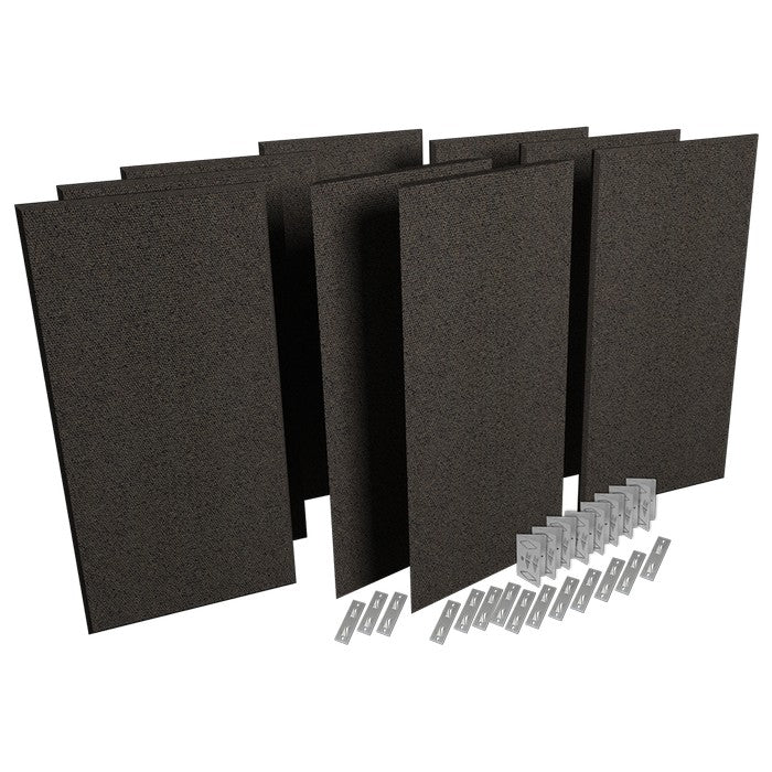 Auralex - Axppk1_obs - Auralex Propanel Prokit 1 7-B224, 4-M224, Mounting Hardware, Obsidian