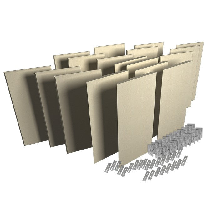 Auralex - Axppk2_sst - Auralex Propanel Prokit 2 12-B224, 6-M224, Mounting Hardware, Sandstone