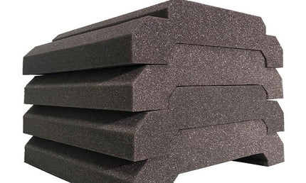 Auralex - Axroyale11cha10pk - Auralex Wavecave Royale 2 Inch Absorber with Airgap, 10-Pack 10 - 30x30cm, Charcoal
