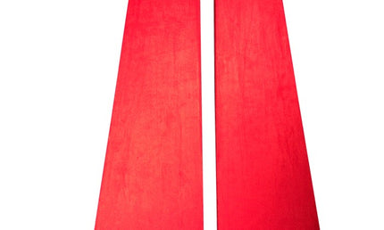 Auralex - Axs3tzrred - Auralex Sonosuede Trapezoid Panel (right Angle), 40x121x2,5cm, Suede Red
