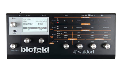 Waldorf – BLOFELD-BLACK – Desktop Synthesizer