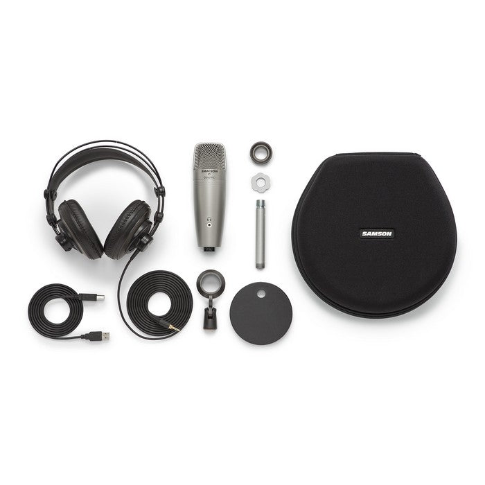Samson - KRC01UPROPAK - USB Studio Condenser Microphone with Accessories