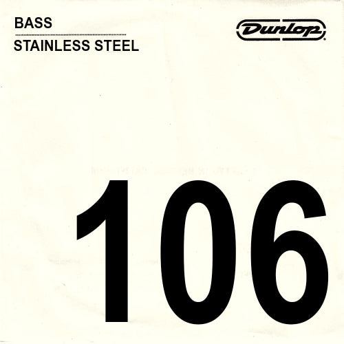 Dunlop Stainless Steel Losse Basgitaarsnaar .106