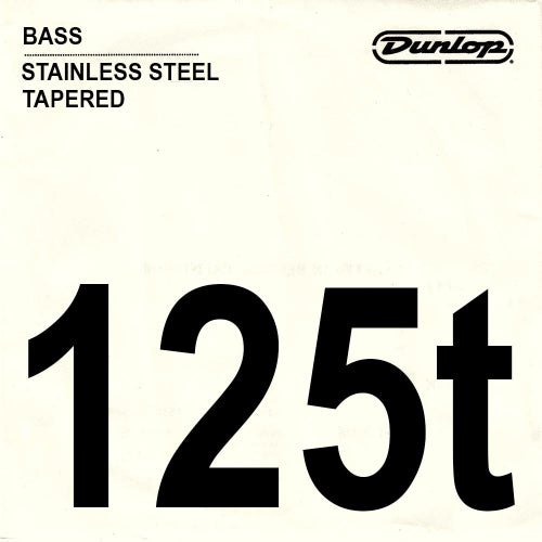 Dunlop Stainless Steel Losse Basgitaarsnaar Taperwound .125