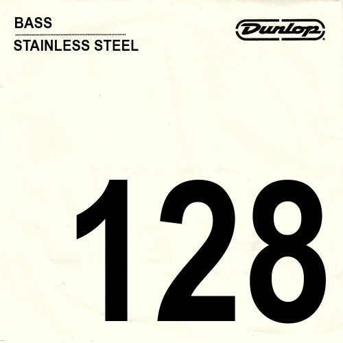 Dunlop Stainless Steel Losse Basgitaarsnaar .128