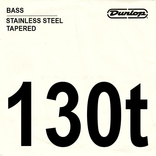 Dunlop Stainless Steel Losse Basgitaarsnaar Taperwound .130