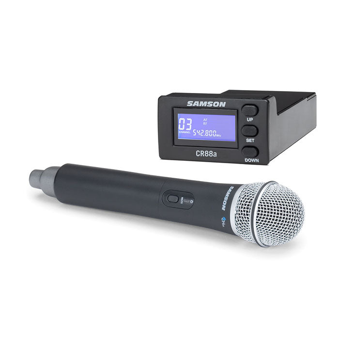 Samson - KRXP310W/G - Rechargeable Portable PA with Handheld Wireless System and Bluetooth®
