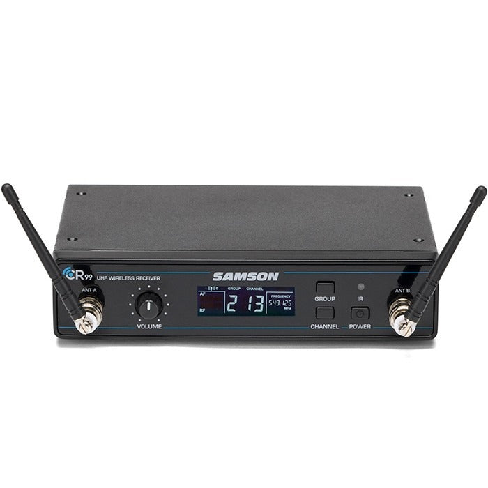 Samson - KRC99GT/K - UHF draadloos instrument Pro-systeem met Freq-Scan in K-band (470-494 MHz)