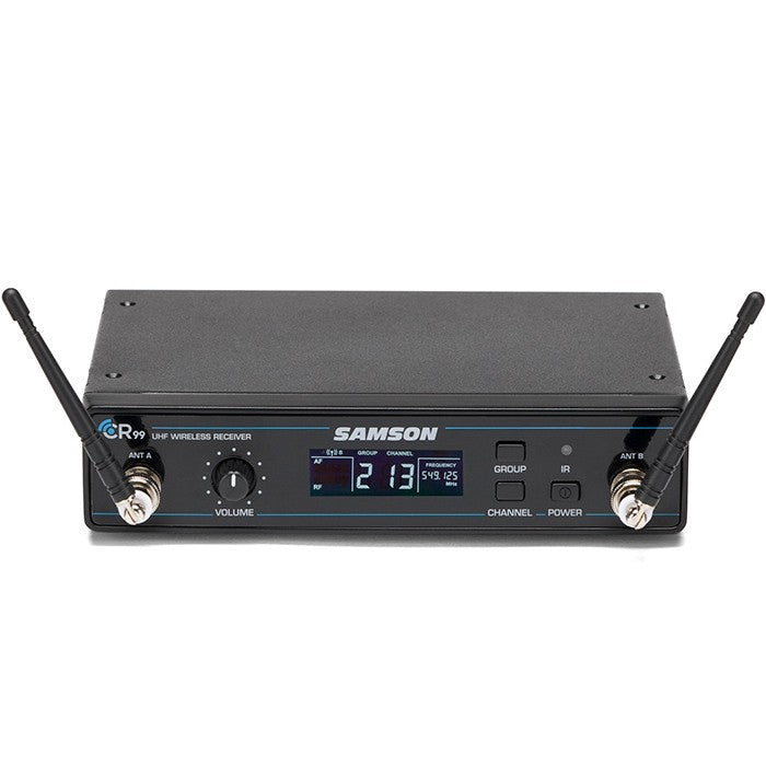 Samson - KRC99LM10/K - UHF draadloos lavalier Pro-systeem met Freq-Scan in K-band (470-494 MHz)