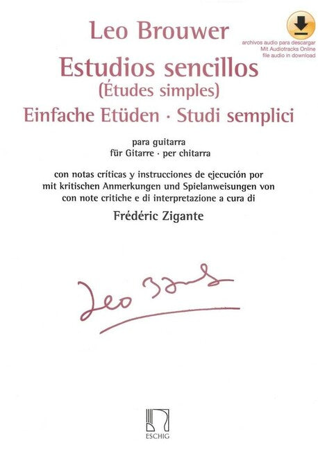 Estudios Sencillos-Einfache Etüden-Études simples