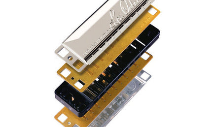 Lee-Oskar - EL1910HD - Diatonische mondharmonica met harmonisch mineur toonladder in D