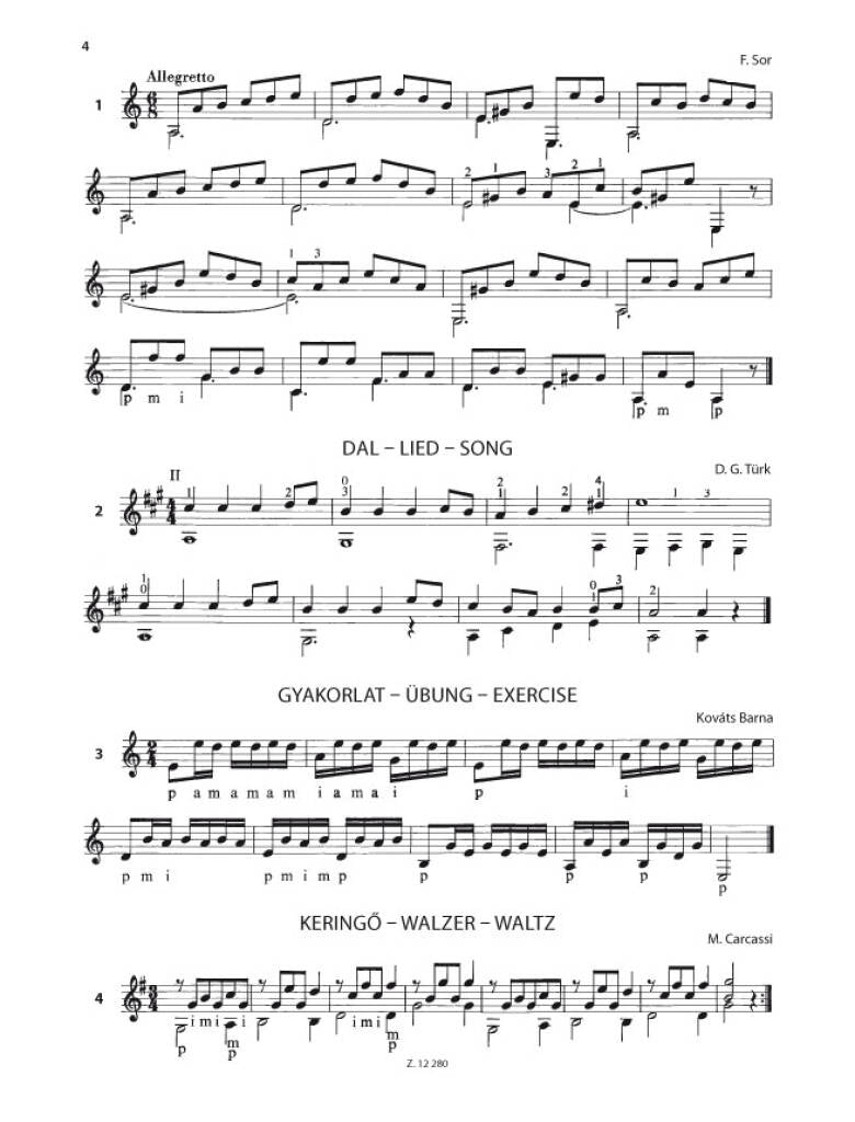 Miklos Mosoczi_Erzsebet Nagy: Gitarrenschule II