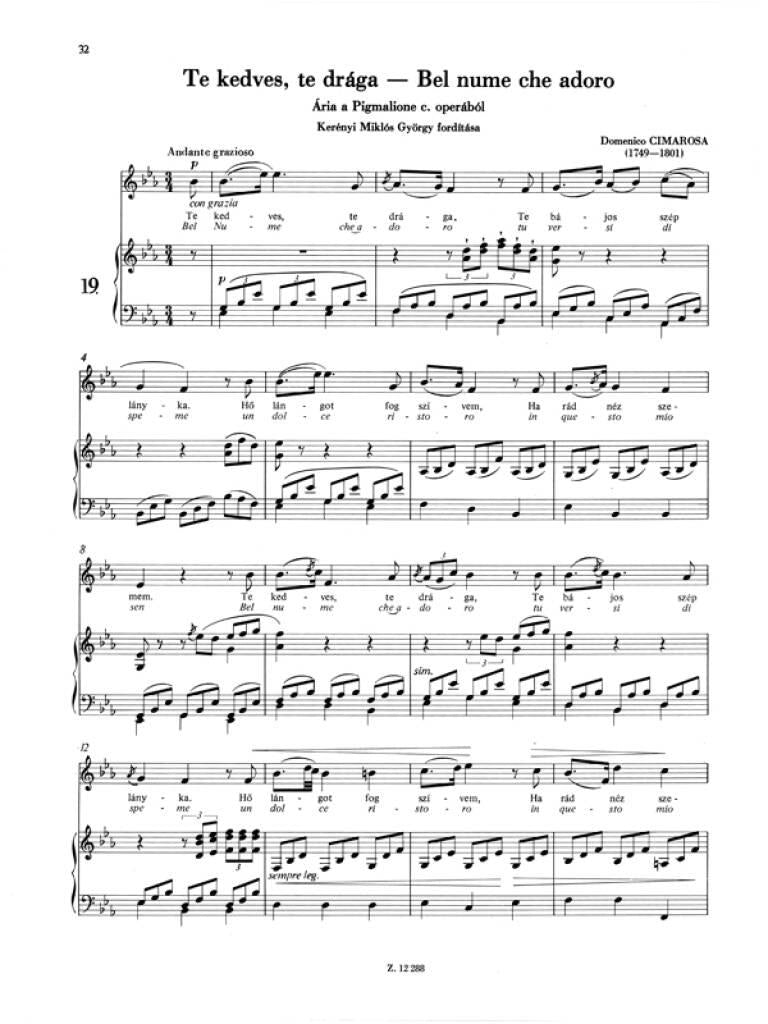 Miklos György Kerenyi: Gesangschule III