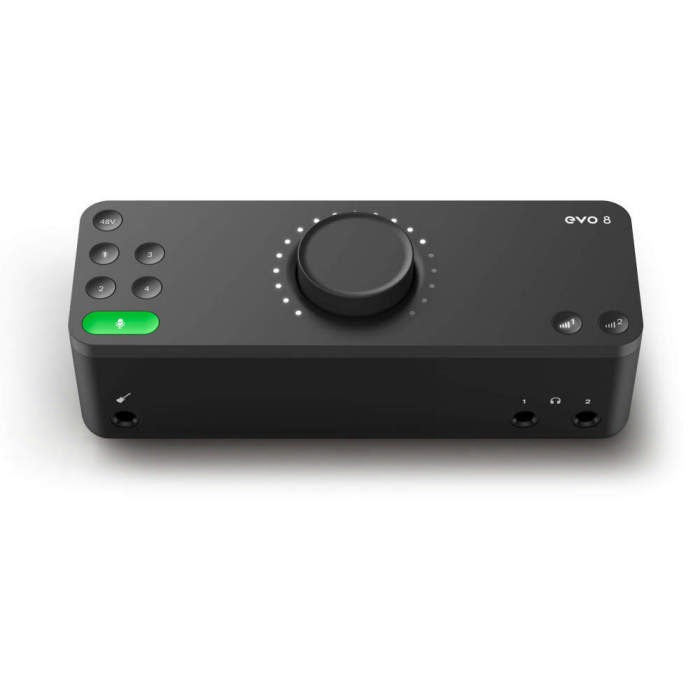 EVO - EVO8 - 4in / 4out Audio Interface with 4x Mic Pre En 2x Stereo Out