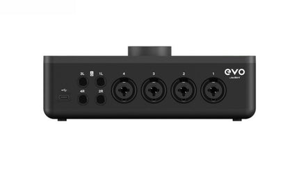 EVO - EVO8 - 4in / 4out Audio Interface with 4x Mic Pre En 2x Stereo Out