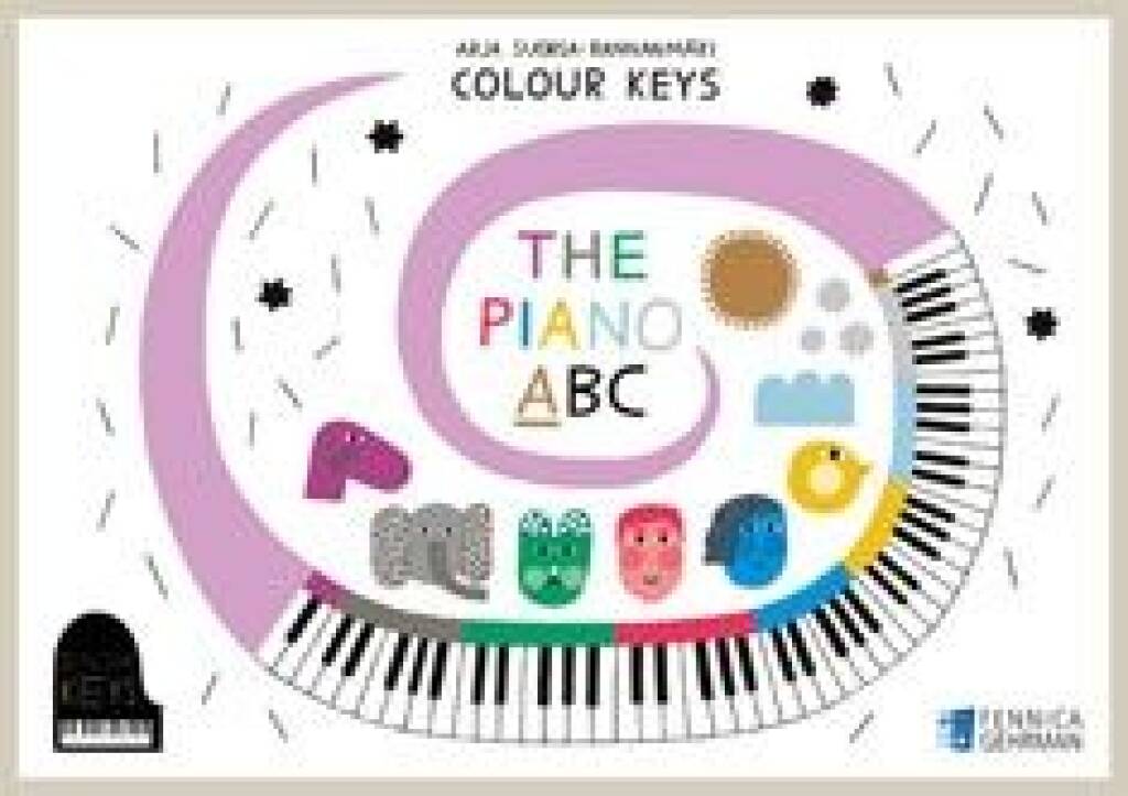 Colour Keys Piano ABC Book A