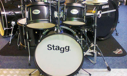 Stagg TIM JR 5/16 Junior Kinderdrumstel – Zwart