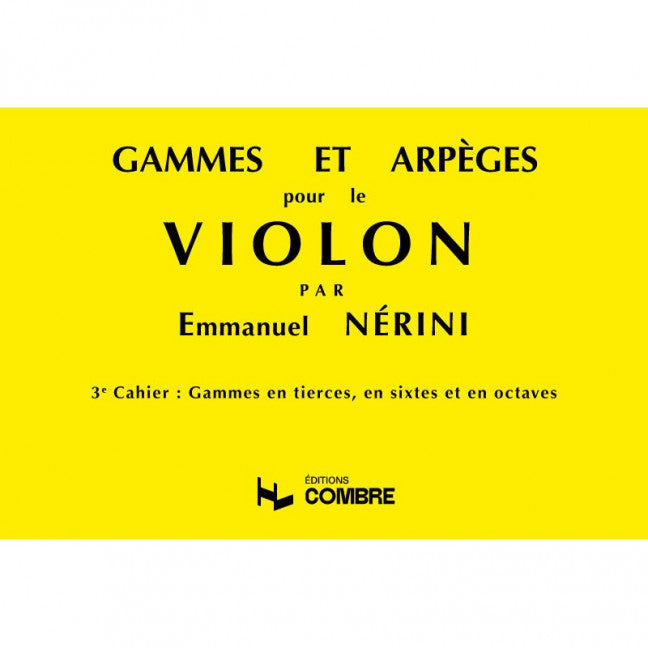 Gammes et arpèges Vol.3