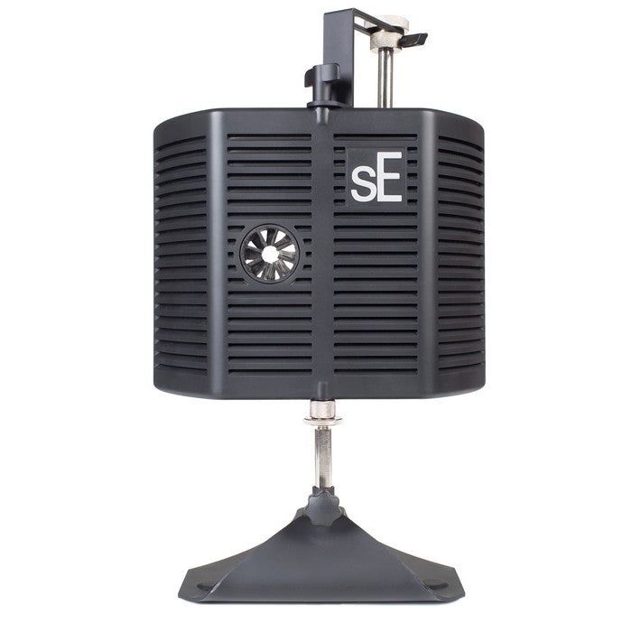 sE Electronics - QRGUITARF - Reflexion Filter, isolator en dubbele microfoonstandaard voor gitaarkabinetten.