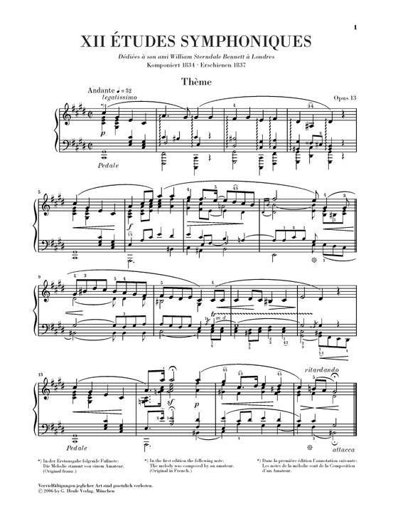 Schumann - Samtliche Klavierwerke Band III - (Piano)