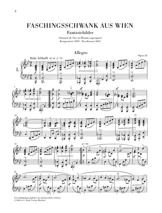 Schumann - Samtliche Klavierwerke Band V - (Piano)